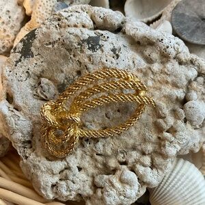 Christian Dior Rope Brooch